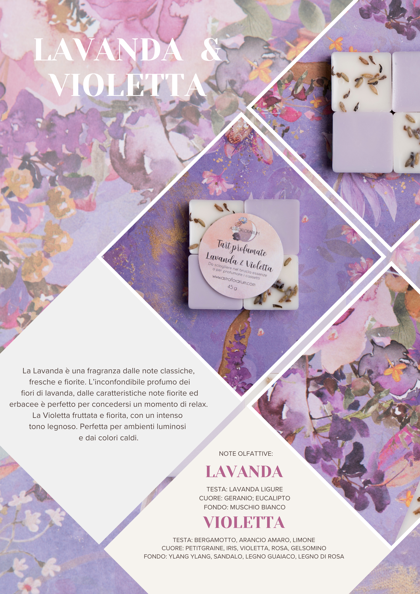 tart LAVANDA & VIOLETTA