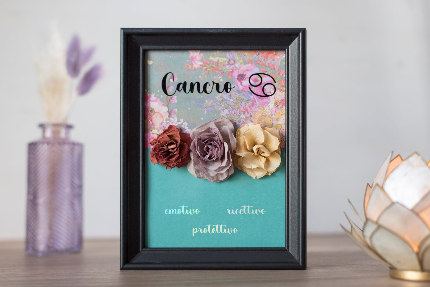 Quadro Astrofloreale CANCRO