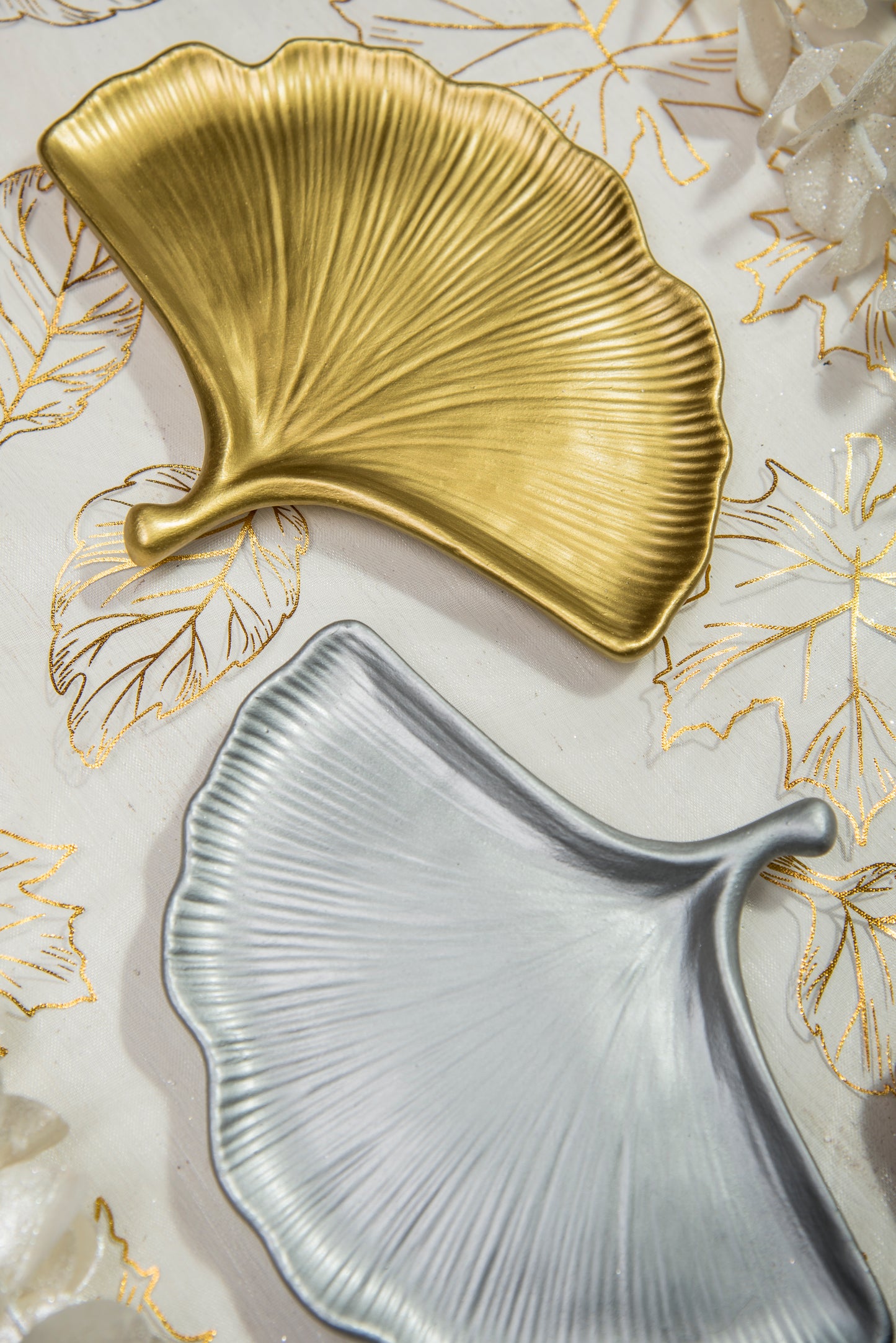 Vassoio FOGLIA DI GINKGO - RAINBOW