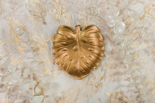 vassoio MONSTERA - Bronzo