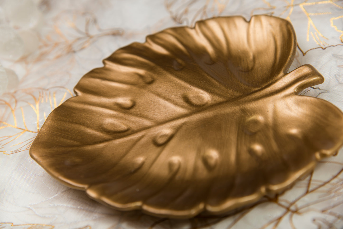 vassoio MONSTERA - Bronzo