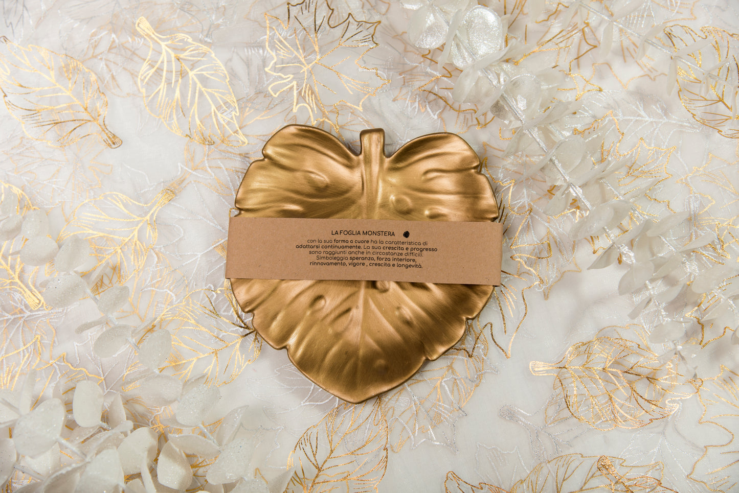 vassoio MONSTERA - Bronzo