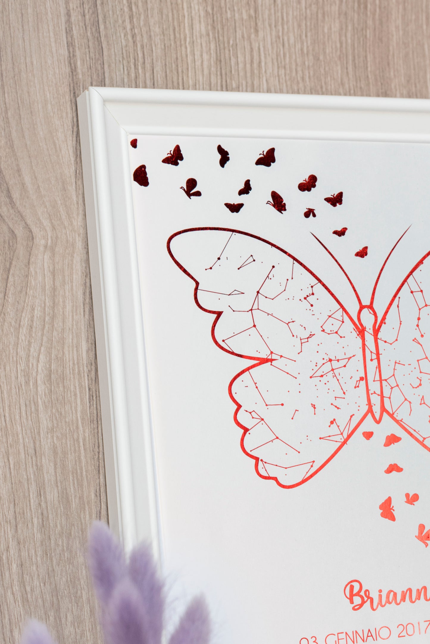 Quadro Mappa Stellare COMPLEANNO