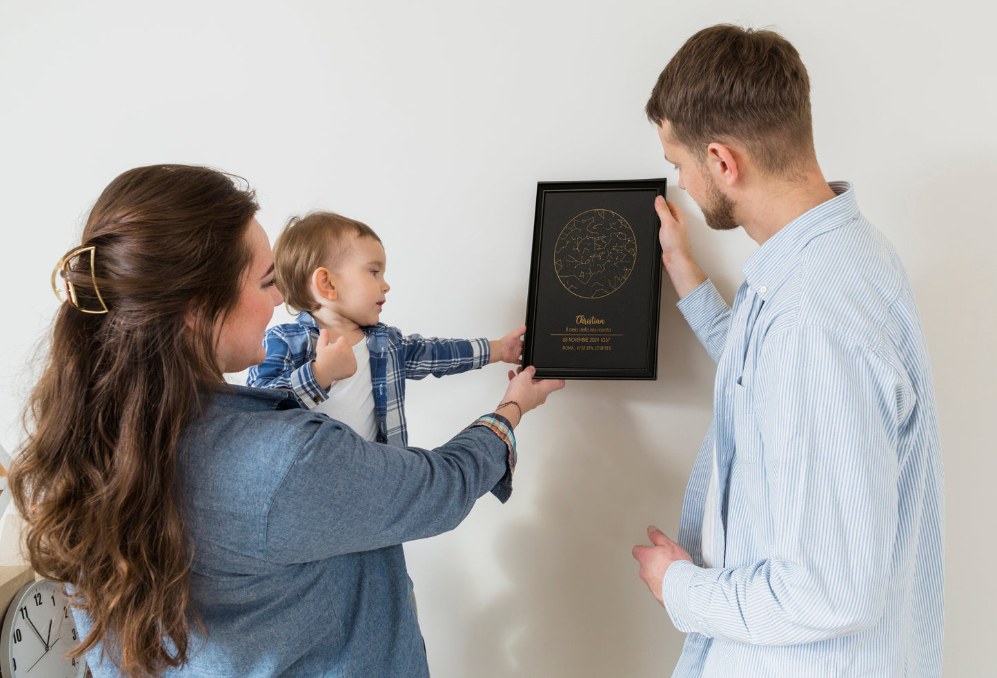 Quadro Mappa Stellare COMPLEANNO