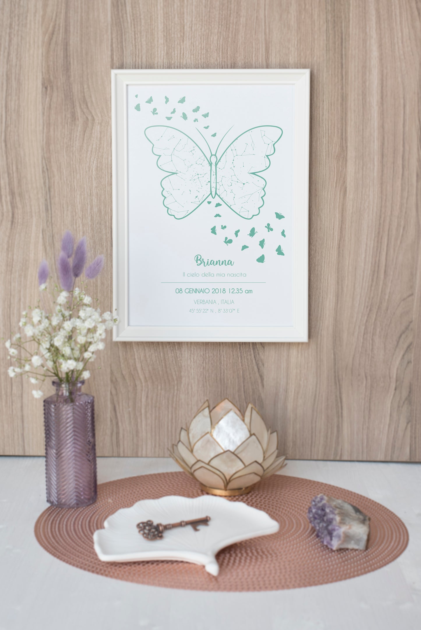 Quadro Mappa Stellare COMPLEANNO