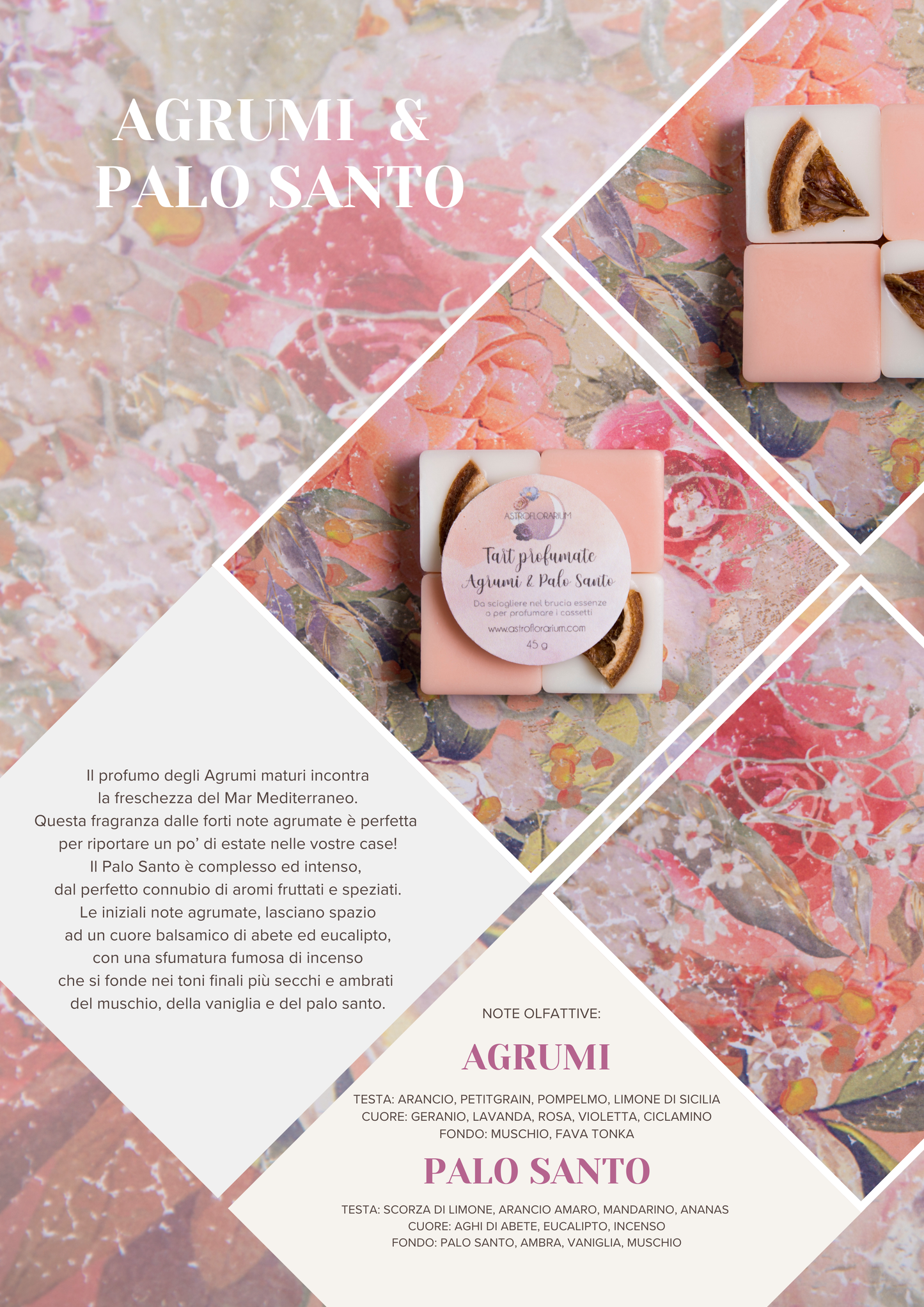 tart AGRUMI & PALO SANTO