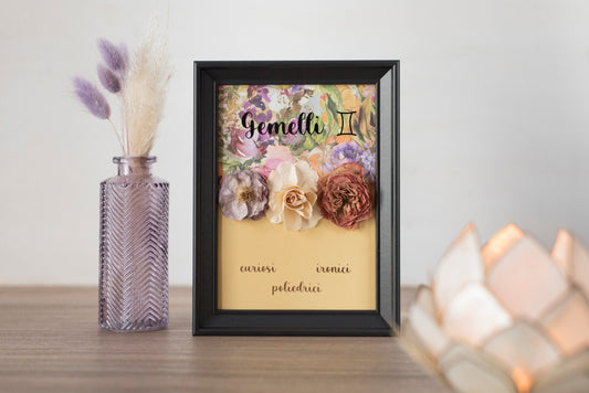 Quadro Astrofloreale GEMELLI