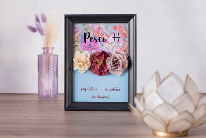 Quadro Astrofloreale PESCI